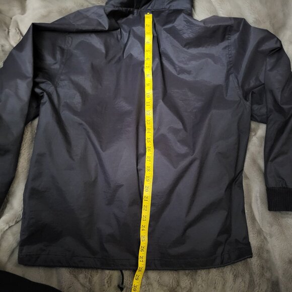 J Crew Sport Waterproof Lightweight All Weather Jacket Quilted hood, Size Large - Picture 12 of 16